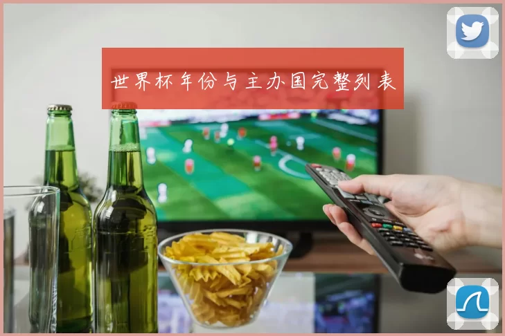 世界杯年份与主办国完整列表