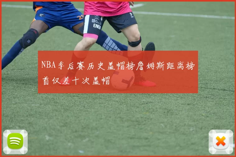 NBA季后赛历史盖帽榜詹姆斯距离榜首仅差十次盖帽